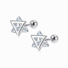 Trustdavis 925Twinklingringe für Damen und Kinder, Mini-Schmuck, minimalistisch, DA592