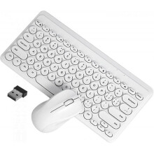 Wireless Keyboard And Mouse Combo Ultra Slim Ergonomic Usb Keyboard Mouse Combo Noiseless Keys Energy Saving Kit for Windows Computer Desktop Botao