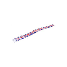 22 mm Herren-Polyesterarmband, Großbritannien, Weiß