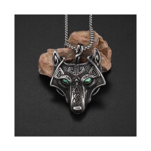 1pc Herren Punk Motorrad Vintage Vikingrty Schmuck