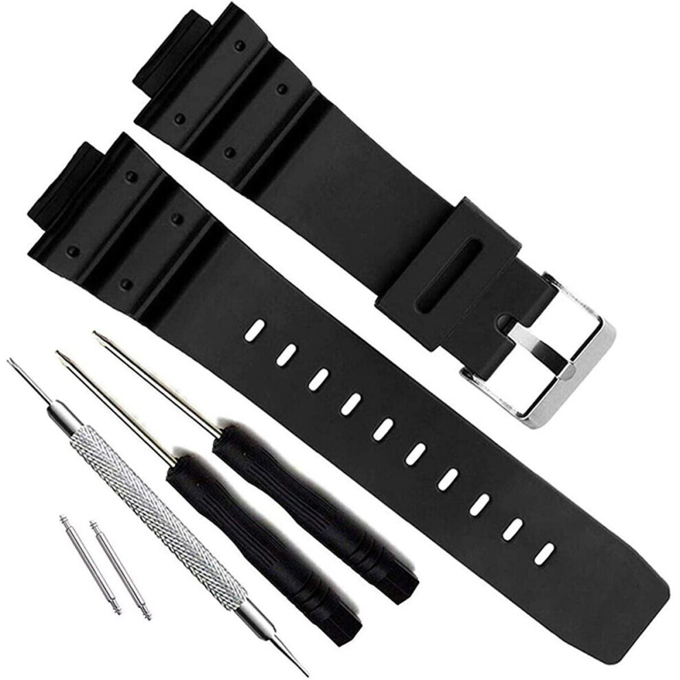 Bracelet de montre en polymère naturel pour Casio G-Shock DW-5900, DW-6100, DW-6695, DW-6900, G-6900E,
