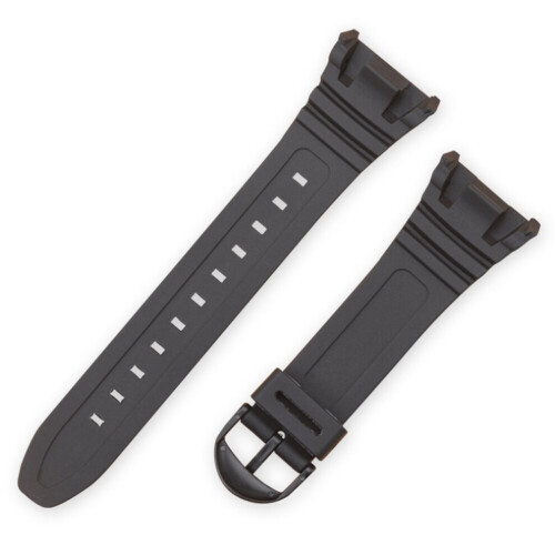 PU Black Strap Replacement Watch 96H