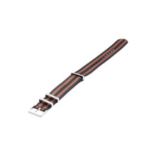 Ratio NATO22 22 Nylon Herren Uhrenarmband für Erwachsene - Blau