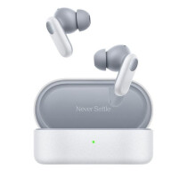 (White) Oneplus Buds V True Wireless Earphone AI Noise Cancelling Bluetooth 5.3 38 Hour Battery Life IP55 Earbuds for Oneplus 12 12R
