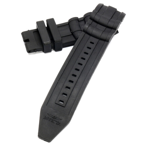 Replacement Black Rubber Watch Strap Men'sollection