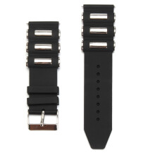 Silikon-Taucheruhrenarmband für Invicta Excursion 18202, Schwarz