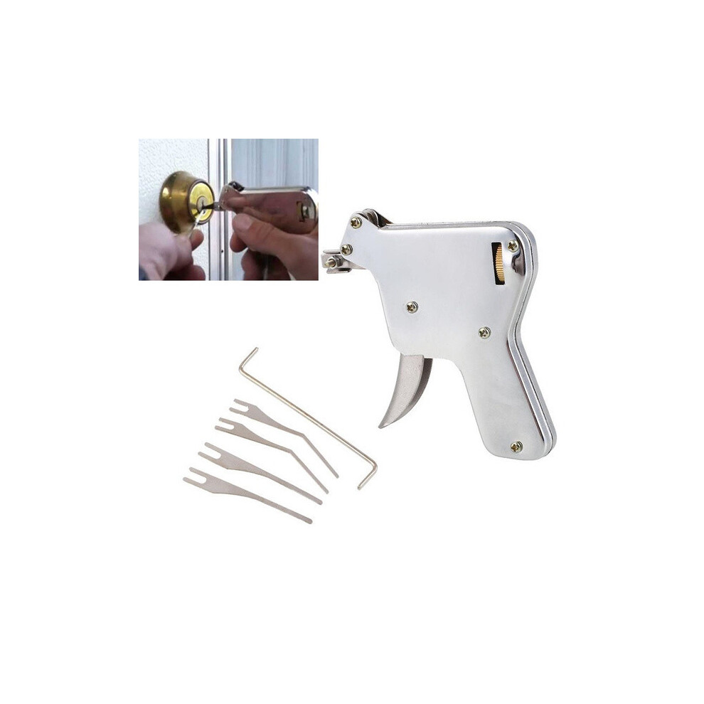 Lock Outdoor Set Gun Locksmith Tool Door Opener Lockpicking Practice Picking Kit Tools