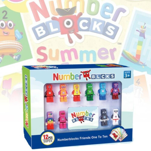 Figures Numberblocks Action Model Building Blocks Toy Diy Educational Gift Kids 1