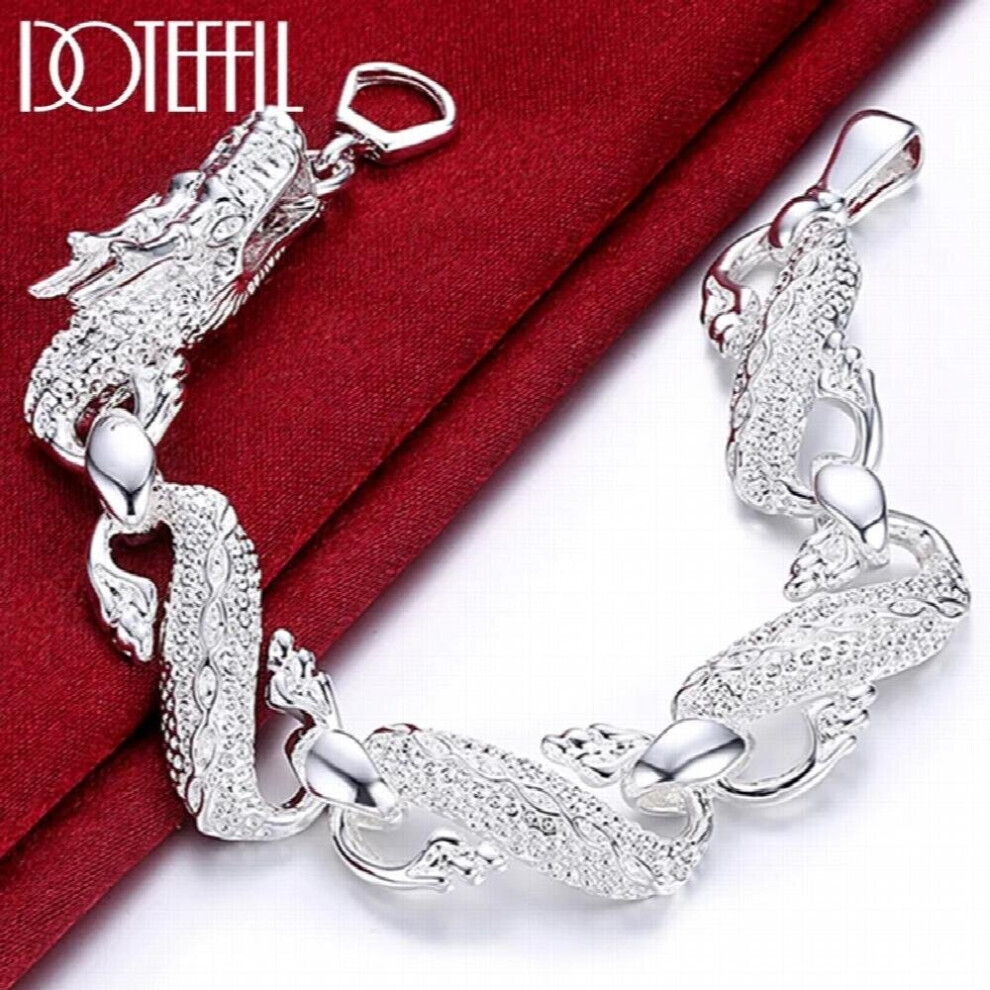 Bracelet 925Bangleragonwelry Cadeau de fête de Noël