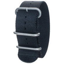 BERTUCCI DX3 B-114 Schwarzes 26-mm-Nylon-Uhrenarmband