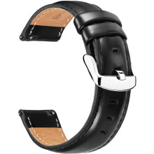BINLUN Uhrenarmbänder aus Leder, weiches Leder, Schnellverschluss, Ersatz-Uhrenarmbänder für Herren,