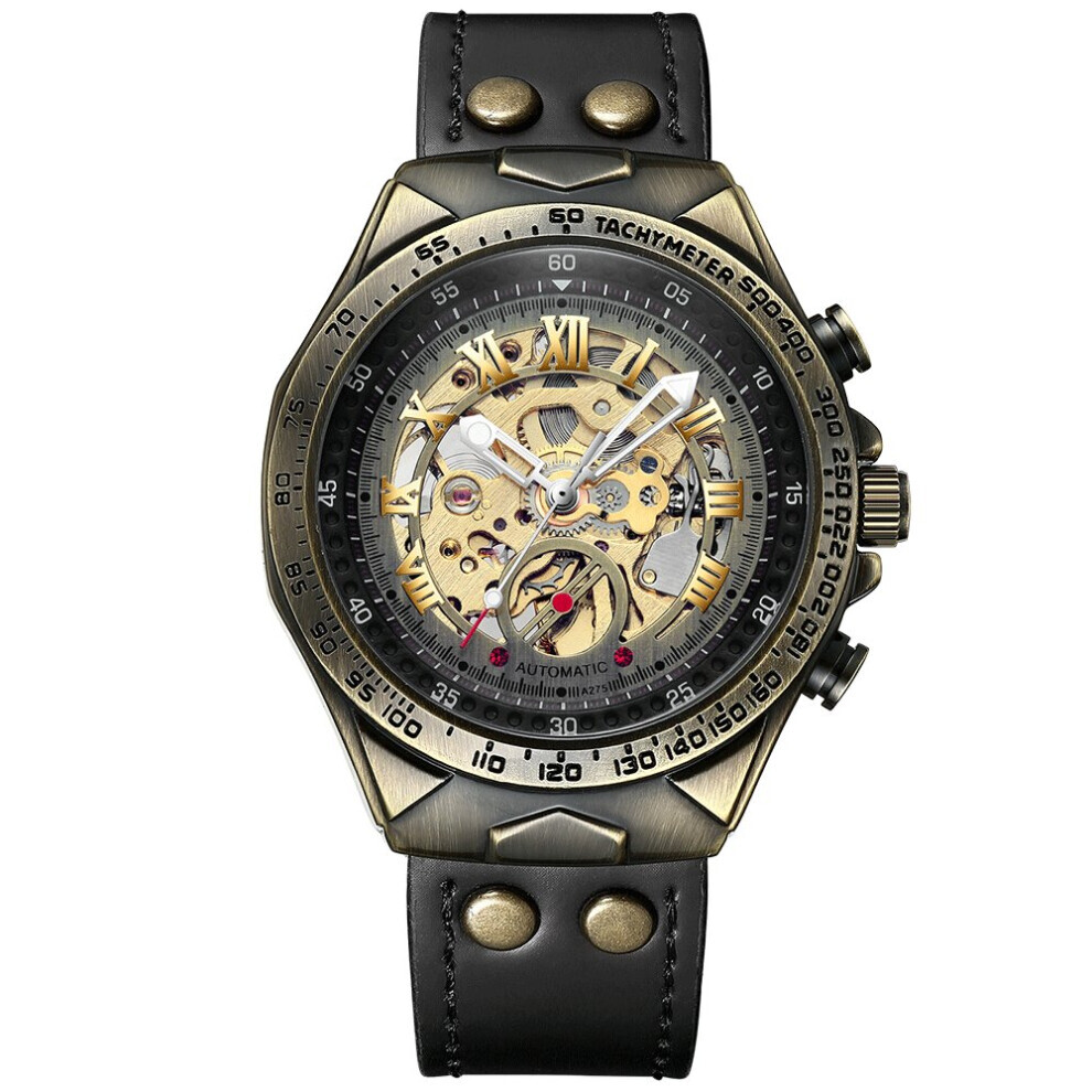 Montres automatiques pour hommes, montre-bracelet mécanique automatique étanche pour hommes, montre
