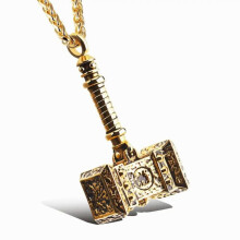 Herren Edelstahl Thors Hammer Mjolnir Pendantintage Schmuck