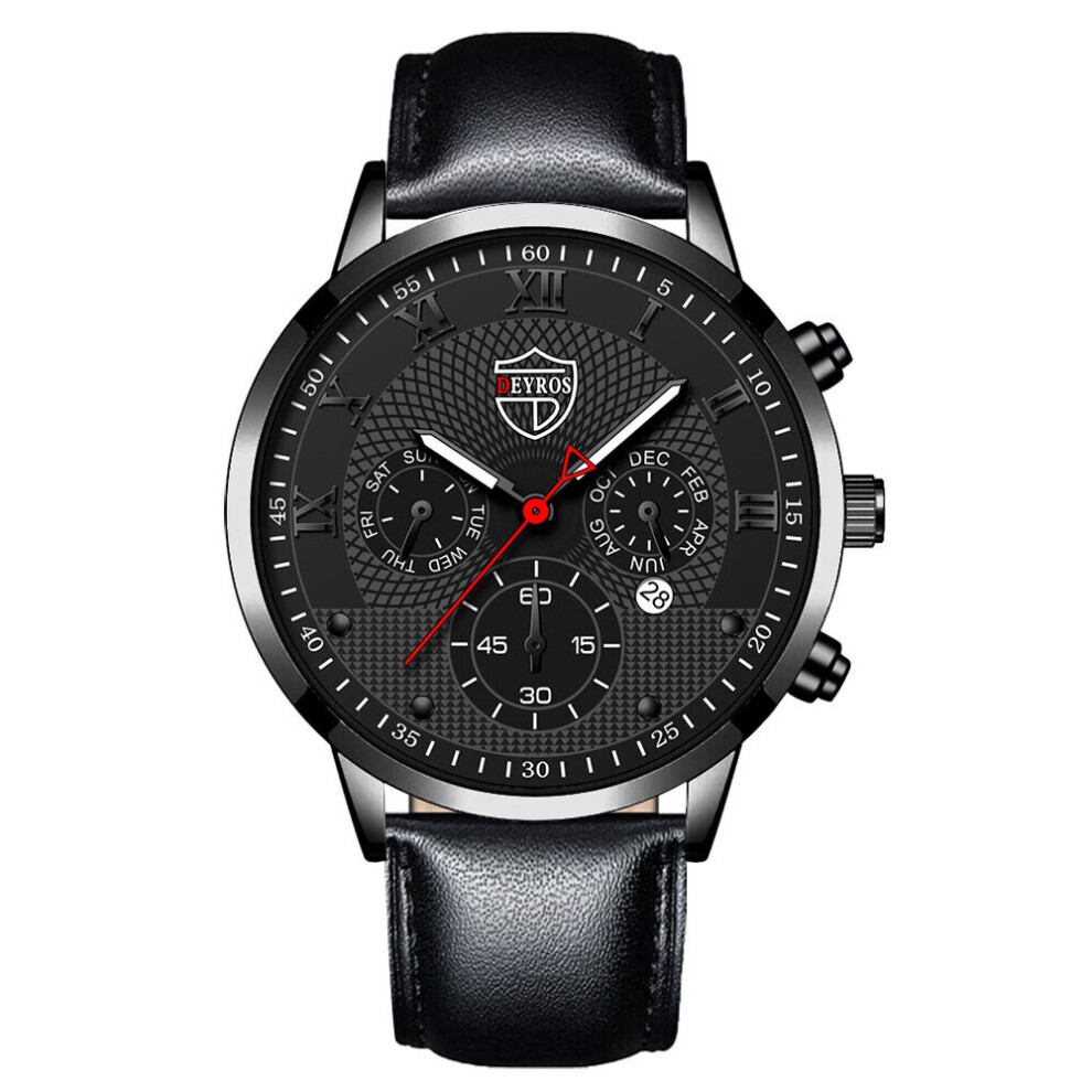 Montre minimaliste pour homme, étanche, en cuir véritable, durable, à quartz, pour étudiant et jeune