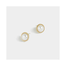 Geometrie Perle Clip onment Süße Runde Studale Mädchen Schmuck
