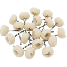 25pcs Steel Wire Brush Metal Rust Polishing Brush Bowl Shaped Mini Brush