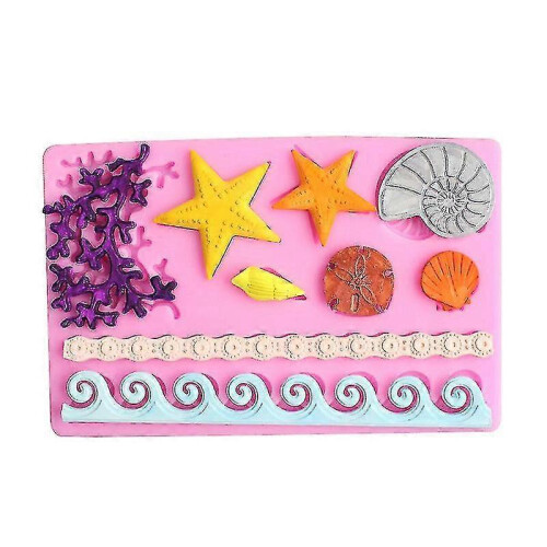 Silicone Cake Baking Mold Starfish Mold 1