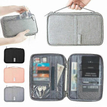 Family Travel Wallet Passport Storage Bag Holder Document Card Pouch Organiser Case