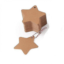 100pcs Star Card Card Hanging Card Wishing Bottle Hanging Card