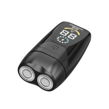 Elektrorasierer mit LED-Display, abnehmbarem und waschbarem Scherkopf