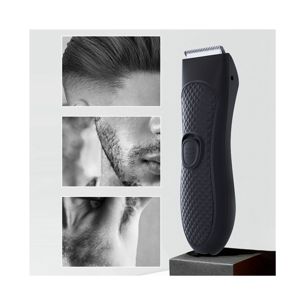 Tondeuse électrique pour hommes, tondeuse pour poils pubiens, zones intimes, tondeuse pour le corps,