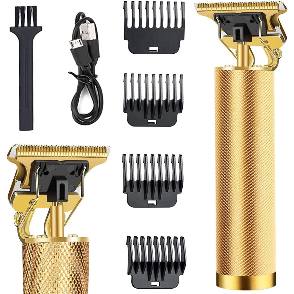 (Or) Tondeuse à cheveux professionnelle pour hommes T Blade Tondeuse à cheveux pour hommes Tondeuse