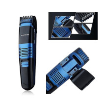 Recortador de barba y bigote profesional para hombres, recargable, con aspiradora
