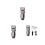 Electric Doublelayer Shaver Reciprocating Non Jamming Requires Usb Charging 3