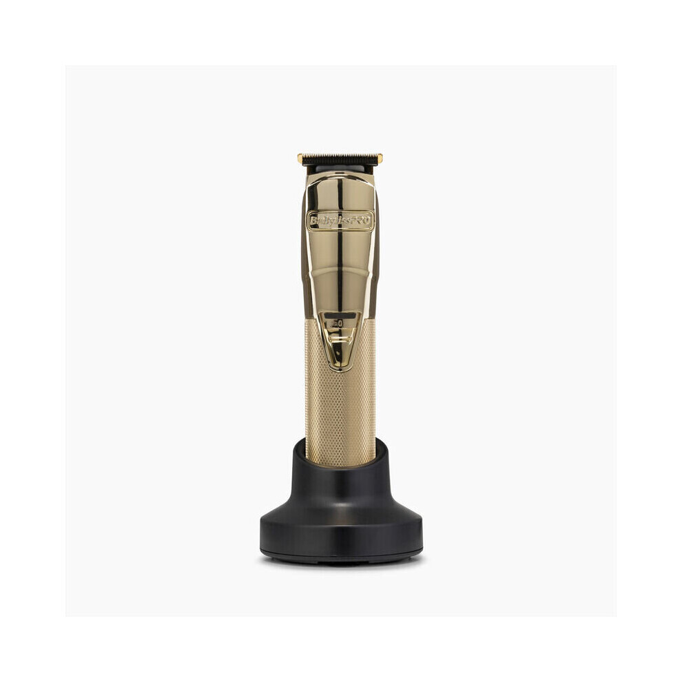 Tondeuse sans fil Babyliss Pro Super Motor, kit de toilettage de barbe rechargeable, couleur or