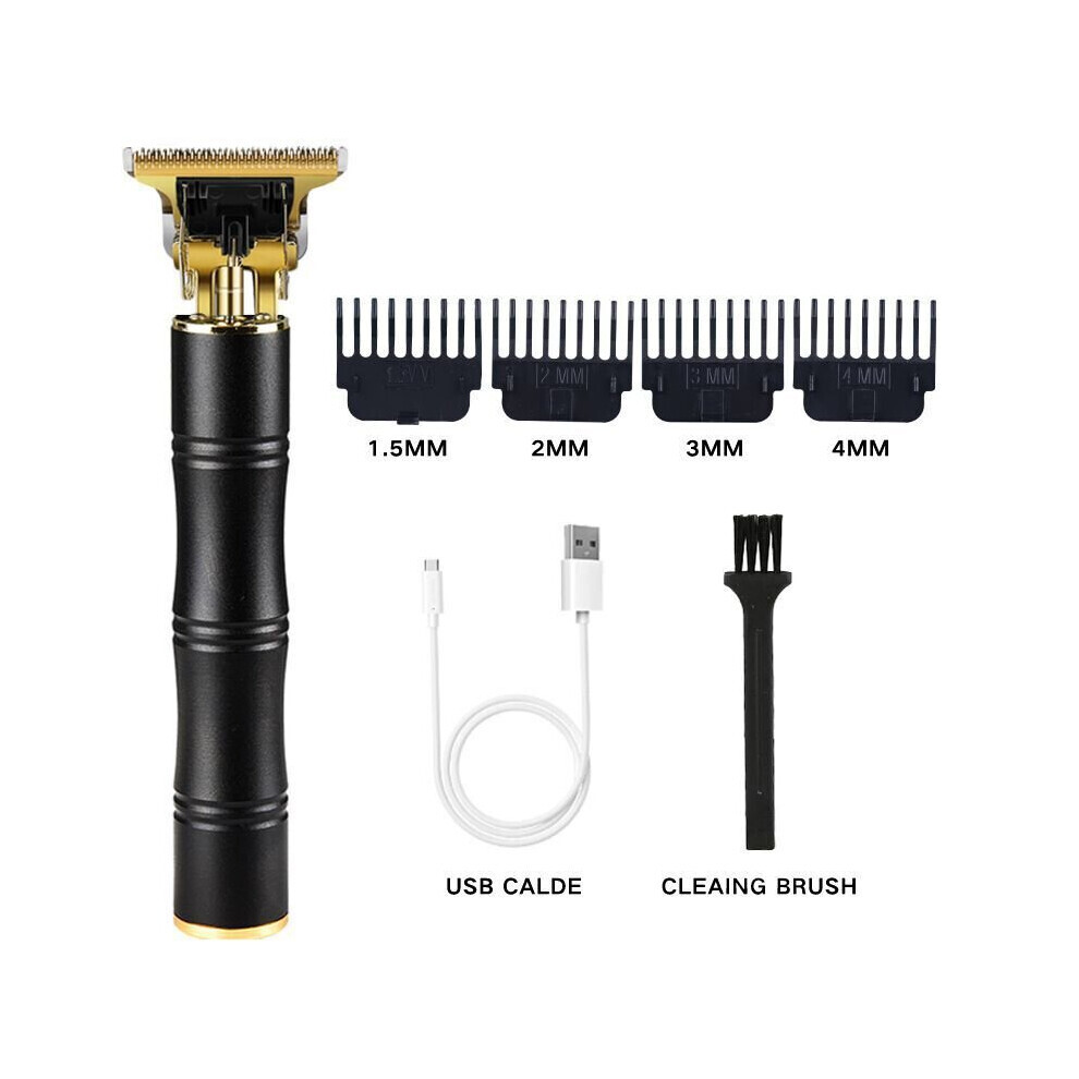 (1) Tondeuse à cheveux professionnelle sans fil pour couper la barbe et le rasoir électrique