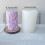 Wave Cylindrical Candle Silicone Mold. Pillar Candle Mold Epoxy Resin Casting 2