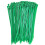 100 Pcs Green Heavy Self-locking Nylon Zip Cable Ties, 6 Inch 1
