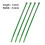 100 Pcs Green Heavy Self-locking Nylon Zip Cable Ties, 6 Inch 2