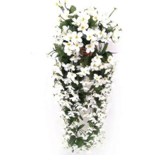 Petal Hanging Artificial Flowers, Artificial Wisteria Hanging Flowers for Wedding Home Decoration