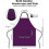 4 Pack Adjustable Bib Aprons, Waterdrop Resistant Apron with 2 Pockets Cooking 5