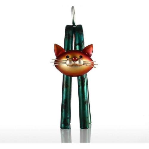 Metal Sculpture Small Modern Cat for Decoration 2