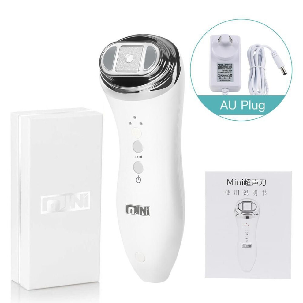 Glomeve (Au Plug) Ultrasonic Mini Hifu Face Lifting Skin Tightening Anti-Aging Facial Care Beauty Device