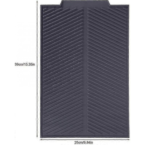 Drying Mat - Silicone Non-slip Tray Drying Mat Drying Tray for The Kitchen 2