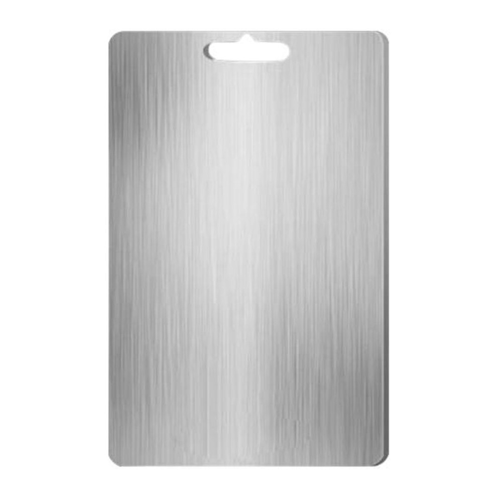 (as the picture, L) Stainless Steel Cutting Board Large Non-Slip Pastry Board for Kitchen Dual-Sided Chopping Board Easy to Clean Multiple Sizes Available Cutting Mats