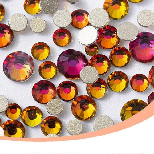 Colorful Crystal Nail Art, Flatbacks Rhinestones 2