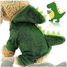 Cat Dog Costume Christmas, Funny Winter Warm Sweater Hoodies for Small Doggies Kitten Pet Clothing Party Cosplay Dress