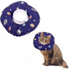 Cat Cone Collar Recovery Collar Pet Kitten Soft Protective Neck Collar Adjustable Healing Elizabeth Collar