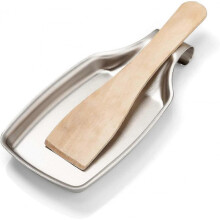 Spoon Rest, Spoon Holder for Stove Top, Sturdy and Durable Stainless Steel Spoon Holder