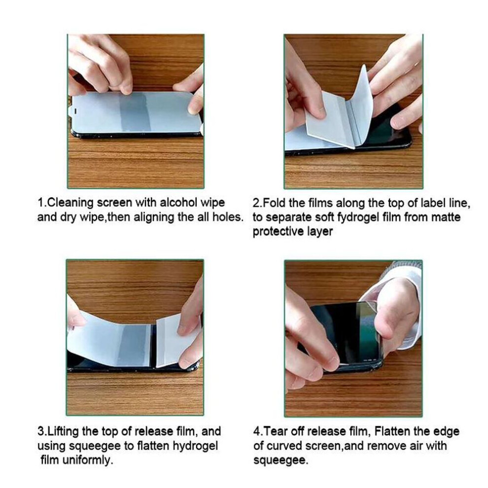 (Samsung A35) 3Pcs Hydrogel Film For Samsung A54 A55 A05 A15 A35 A34 A24 S24 Ultra S23 Screen Protector For iPhone 11 13 15 Pro Max Xiaomi Redmi 12 13 13C Note13 12