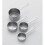 4-piece Set Stainless Steel Measuring Cups, Silver 2
