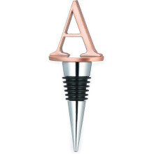 wine stopper reusable wine stopper stainless steel letter wine stopper