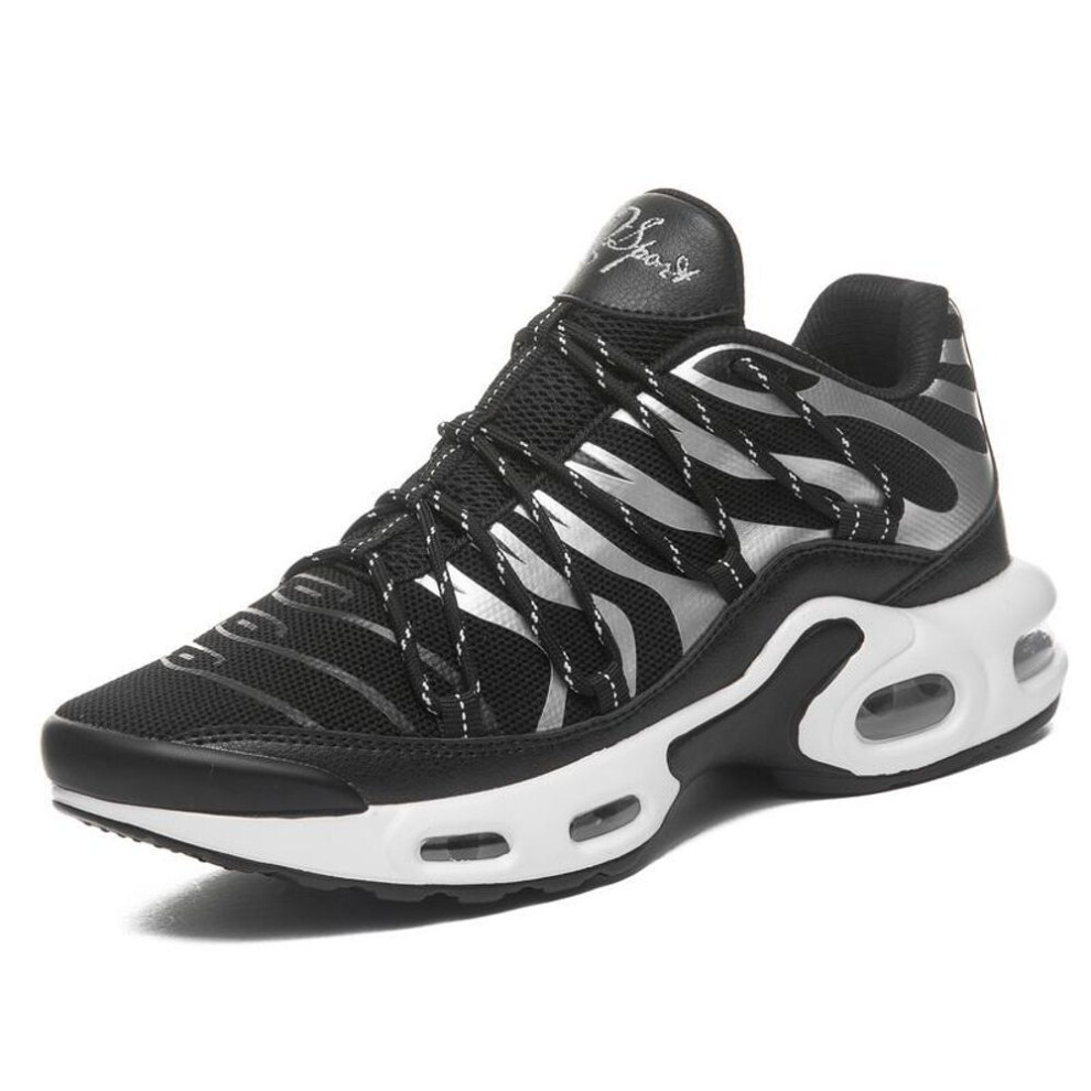 (black, 41) MAITA Fashion Mens Sports Shoes Walking Sneakers Tennis Running Shoes Large Size Shoes39-46