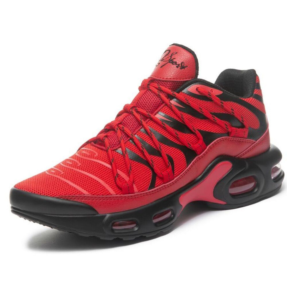 (red, 44) MAITA Fashion Mens Sports Shoes Walking Sneakers Tennis Running Shoes Large Size Shoes39-46