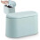 Office Desktop Paper Bin,Desk Trash Can with Lid, Mini Kids Table Waste Bin 1