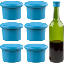 Silicone Wine Stoppers Replace a cork Airtight seal on Wine Bottles Reusable Beer Bottle Cover Wine Bottle Stopper